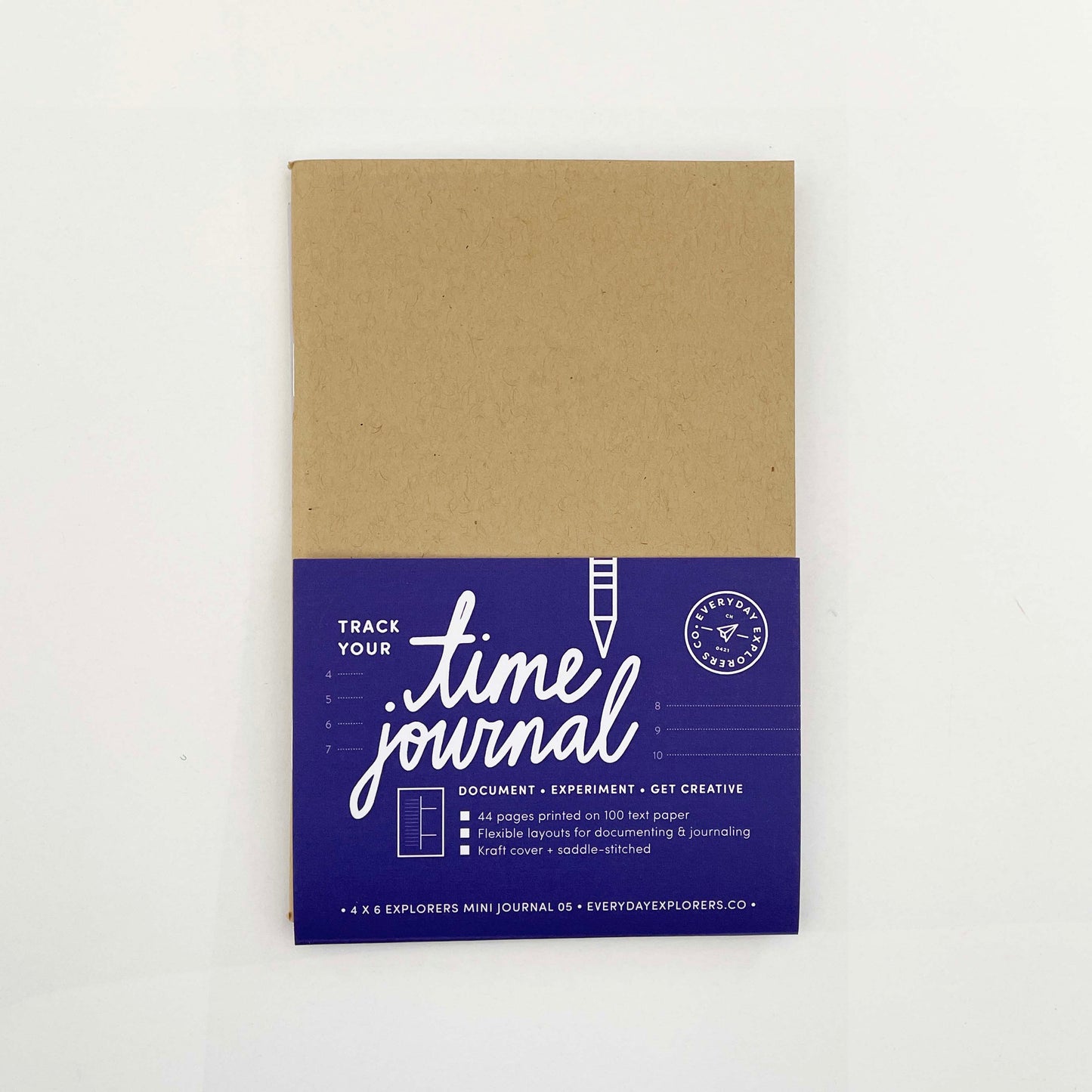 Track Your Time Journal - 4x6 Mini Book