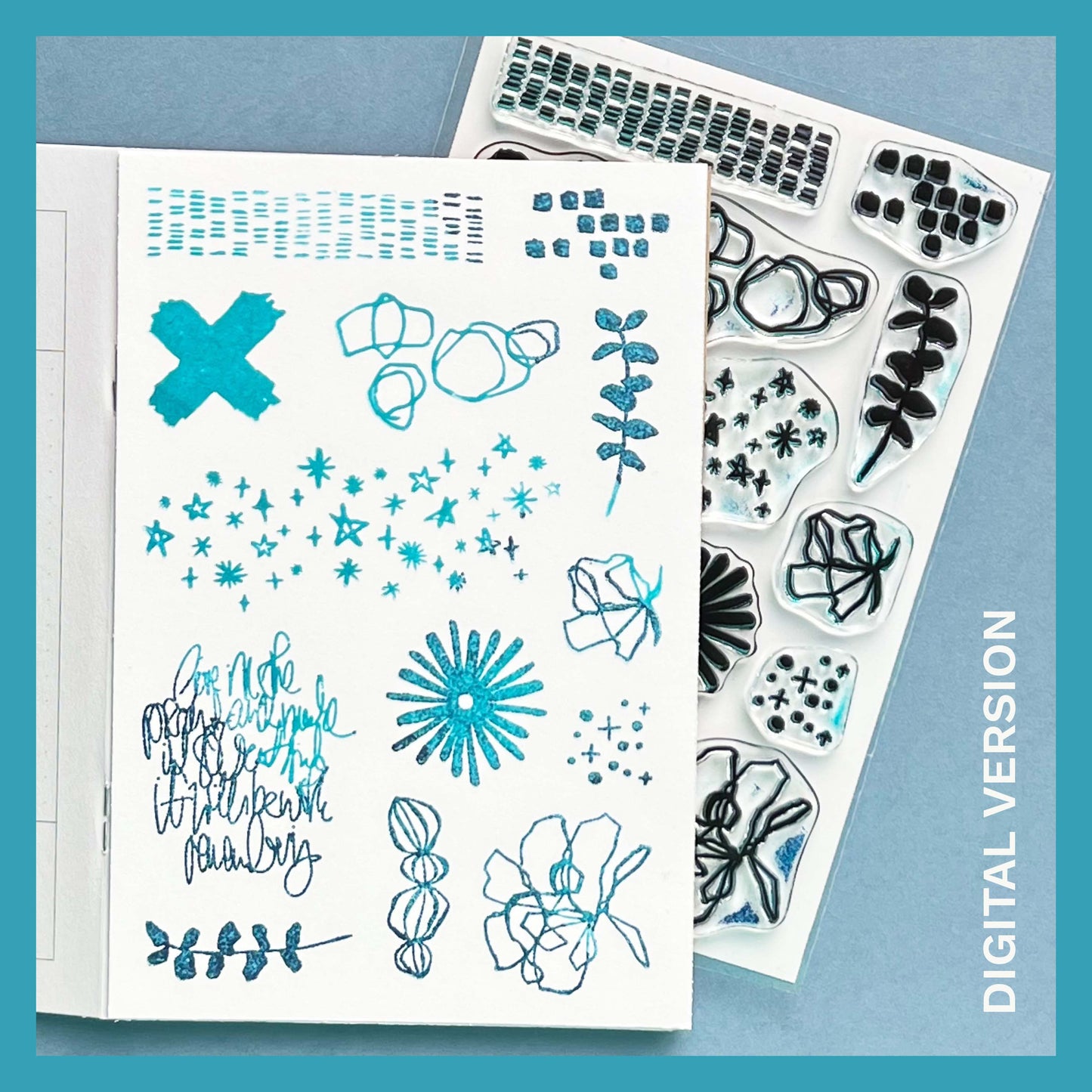 Lines & Dots by Felicitas Mayer - Digital Stamp Set