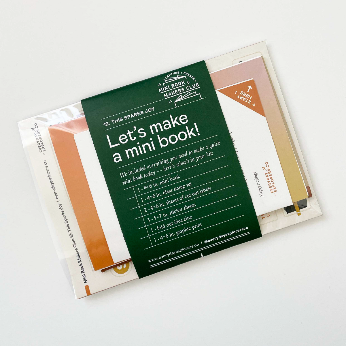 Mini Book Makers Club Kit: March
