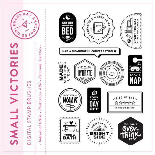 Small Victories - Digital Stamp Set
